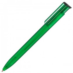 Plastic Printed logo Pen Absolute Frost Retractable Pens with ink colour black